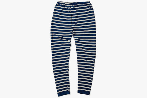 WOOL PANTS 2023/24 - Navy/Buff
