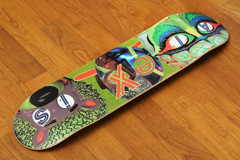 ALEXIS MASK GREEN - 8.0" x 31.75"