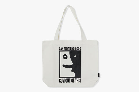 ANYTHING GOOD? TOTE BAG - White