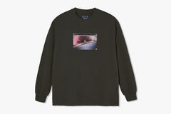 BACHE LONGSLEEVE - Dirty Black WIN22