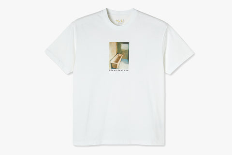 BATHTUB TEE - White