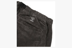 BELTED SIMPLE PANT - Corduroy Faded Green D5