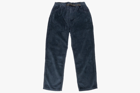 BELTED SIMPLE PANT - Corduroy Faded Navy D5