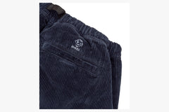 BELTED SIMPLE PANT - Corduroy Faded Navy D5
