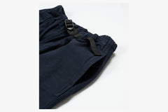 BELTED SIMPLE PANT - Dark Navy D4