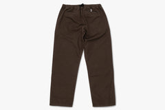 BELTED SIMPLE PANT - Dirty Green D4