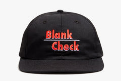 BLANK CHECK CAP - Black