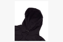 "BLANK" HOODIE  - Black D7