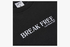 BREAK FREE CREWNECK - Black D4