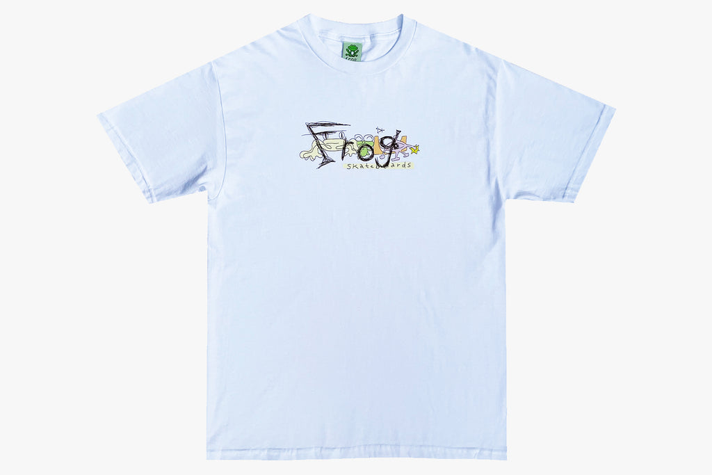 BUSY FROG TEE - White SU21