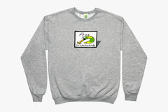 CLASSIC LOGO CREW NECK - Athletic Grey SU21