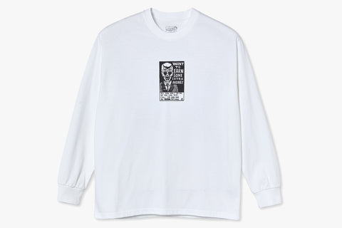 CLASSIFIEDS LONGSLEEVE - White SU22