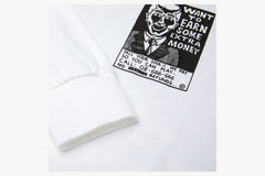 CLASSIFIEDS LONGSLEEVE - White SU22