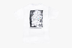 CRAZED PAINTER TEE - White