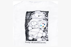 CRAZED PAINTER TEE - White