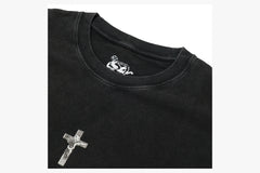 CROSS TEE  - Black D8