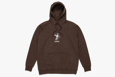 DANCER OG LOGO HOODIE  - Dirty Green D4