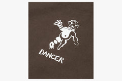 DANCER OG LOGO HOODIE  - Dirty Green D4