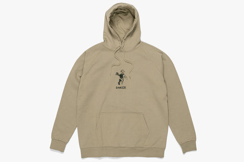 DANCER OG LOGO HOODIE  - Dirty Sand D4