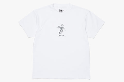 DANCER OG TEE  - White w/ Reflective Logo D4