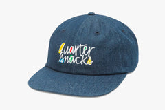 DENIM POP ART CAP - Dark Denim FW22