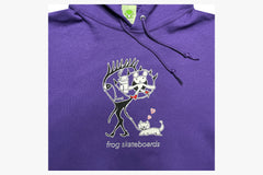 DOG WALKER HOODIE - Purple