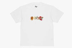 DYING FLOWERS TEE  - White D8