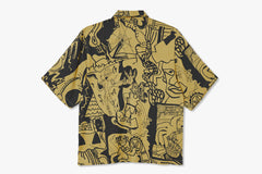 EMILE ART SHIRT - Yellow/Black SP22