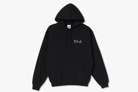 FILL LOGO HOODIE - Black