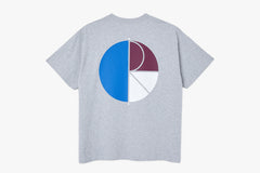 3 TONE FILL LOGO TEE - Sport Grey