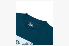 FIRST STEP TEE  - Petrol Blue D6