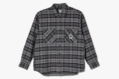 FLANNEL SHIRT - Graphite