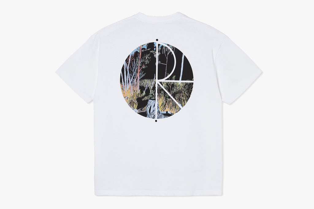 FOREST FILL LOGO TEE - White WIN22