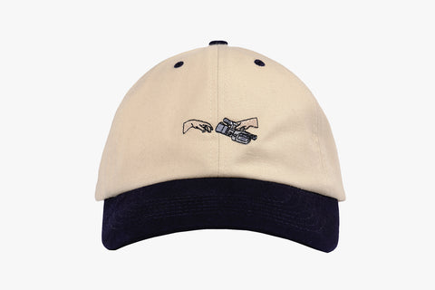 GOD'S PLAN DAD HAT - Beige