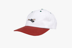 GOD'S PLAN DAD HAT - White