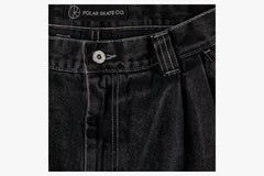 GRUND CHINOS - Washed Black WIN22