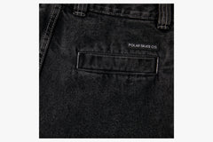 GRUND CHINOS - Washed Black WIN22
