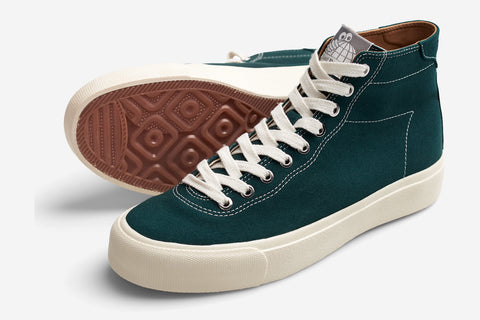 VM001 CANVAS HI - Emerald/White D3