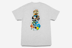 JUNKYARD SNACKMAN TEE - Heather Grey SS21