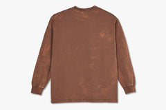 LEAVES AND WINDOW LONGSLEEVE - Rust SP22