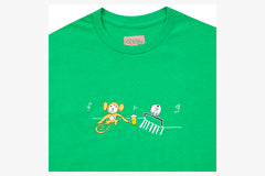 MONKEY LOGO TEE - Green