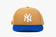NEW ERA YANKEES HAT - Brown/Blue