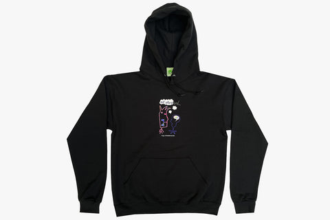 NOT INTERESTED HOODIE - Black SU21