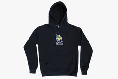 QUEEN OF FROG LAND HOODIE - Black