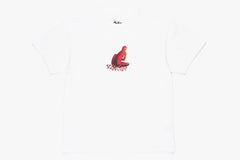 RED DAD TEE  - White D5