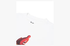 RED DAD TEE  - White D5