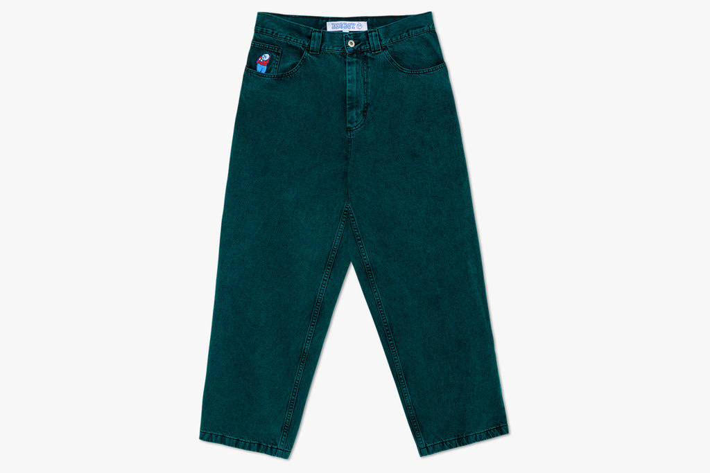 POLAR SKATE CO. BIG BOY JEANS TEAL BLACK