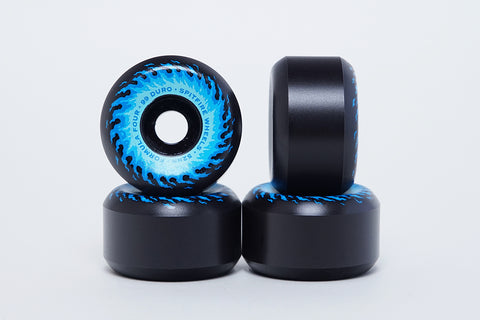 FORMULA FOUR OG FIREBALL CONICAL BLACK WHEELS 99DURO