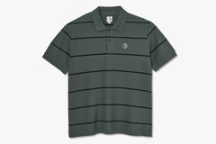 STRIPE POLO SHIRT - Blueish Grey SP22