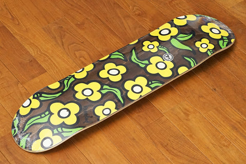 TEAM WILD STYLE FLOWERS BROWN - 7.75" x 31.25"